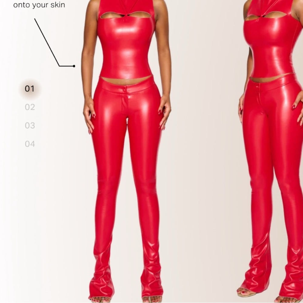 Red coucoo pants worn once